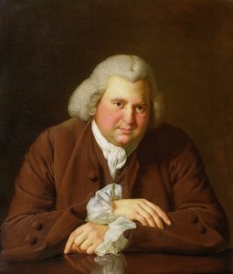Ritratto del Dr Erasmus Darwin (1731-1802) scienziato, inventore e poeta, nonno di Charles Darwin, c.1770